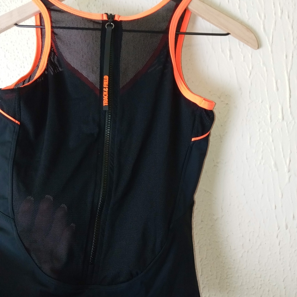 TRACK & FIELD SWIMWEAR ONE PIECE SZ 4 - Picture 9 of 12